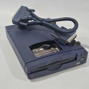 Lecteur de disquette externe parallèle iOmega Z100P2 ZIP 100 25 broches NON TESTÉ EN L'ÉTAT - Photo 1/4