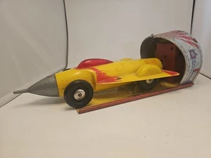 Voiture vintage Ideal Turbo Jet XF 57 avec plateforme de lancement automatique COMME INDIQUÉ - Photo 1/15