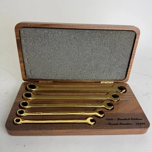 Juego de llaves Craftsman 2003 chapadas en oro 22K edición limitada de coleccionista - Imagen 1 de 3