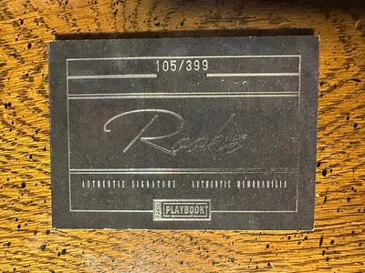 2011 Panini Playbook Jordan Todman RPA Patch Auto RC Booklet /399 Chargers - Image 1 of 3