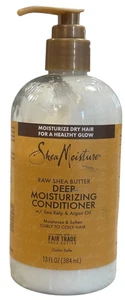 Raw Shea Deep Moisturizing Conditioner by Shea Moisture, 13 oz, ~80% Full - Picture 1 of 2