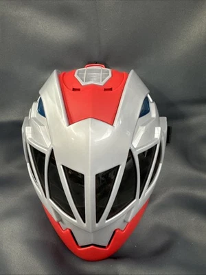 Power Rangers — Red Dino Fury — роскошная регулируемая детская маска для Хэллоуина с подсветкой - Изображение 1 из 4