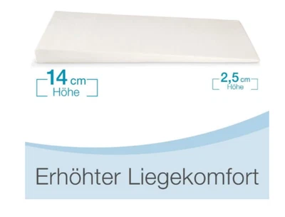 Keilmatratze 100x 200x 2,5 cm mit Komfortschaumfüllung  - Bild 1 von 2