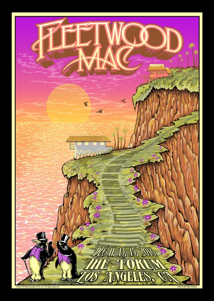 Fleetwood Mac - Los Angeles - A4 Mini Print/Poster - Image 1 of 1
