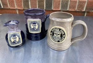 Death Wish Coffee Abe Lincoln Mug And Creamer  Pitcher And Valhalla Mug - Picture 1 of 2