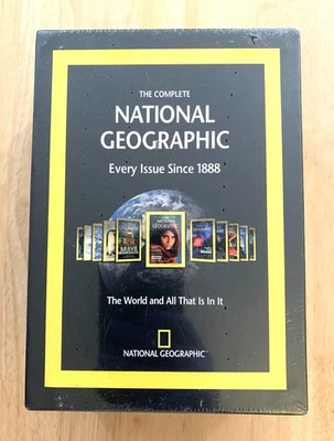 The Complete National Geographic Every Issue 1888-2008 on DVD-ROM (NOS/SEALED) - Image 1 of 4