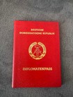 DDR Diplomatic Passport Specimen MUSTER East Germany Cold War 48 Pages