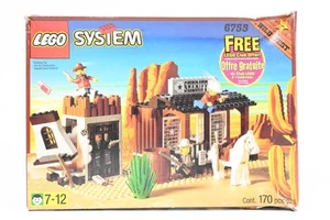 Lego System 6755 1996 Wild West Sheriff's Lock-Up Cowboys Western NOS - Foto 1 di 12