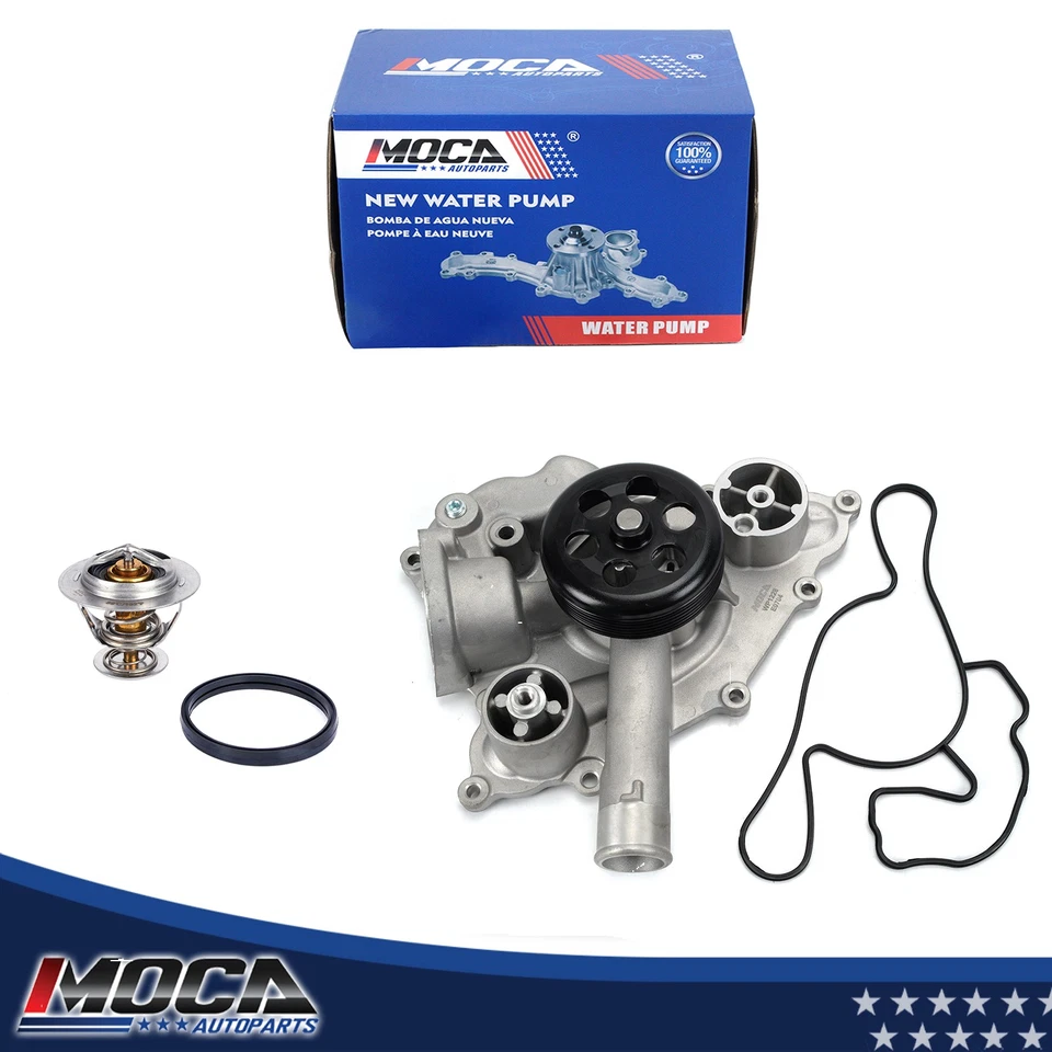 Water Pump Thermostat for Chrysler 300 Dodge Charger Magnum Challenger Jeep V8 Foto 1 de 4