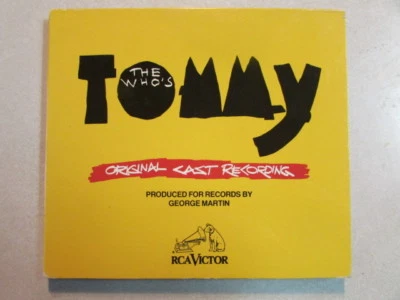 THE WHO's TOMMY ORIGINAL CAST RECORDING 3 TRK 1992 CD SINGLE DIGIPAK 61908-2 OOP - Image 1 of 4