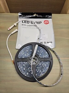 WS2811 LED Strip Lights 16.4ft 5050 RGB 150LED 12v IP65 with IP67 Connector - Picture 1 of 8