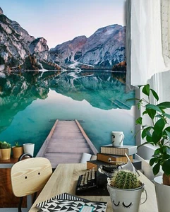 3D Green Lake KE249 Jesus Religion God Wallpaper Mural Self-adhesive US Bea - Picture 1 of 11