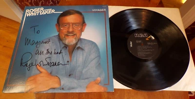 Roger Whittaker Voyager 1980 Autographed LP - Image 1 of 3
