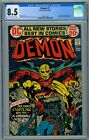 The Demon #1 - Cgc (8.5) - Origin/1St Appearance The Demon - Ow/White Pages