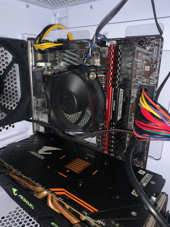 Gaming PC MSI H410M Pro, Intel i3 10105f, RX 570, 16GB M.2 Boot Drive - Image 1 of 4