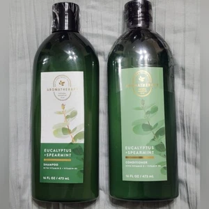 New! Bath & Body Works Eucalyptus Spearmint Shampoo and Conditioner Set - Picture 1 of 2
