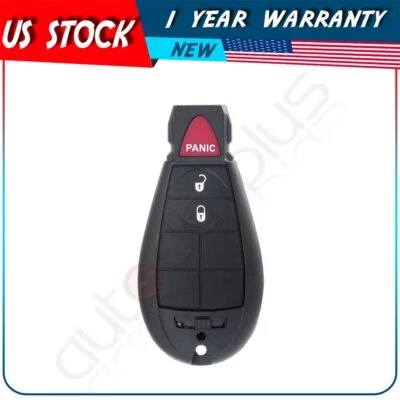 遥控汽车钥匙链适用于吉普大切诺基 2008 2009 2010 2011 2012 年 2013 年按钮 — 第 1/4 张图片