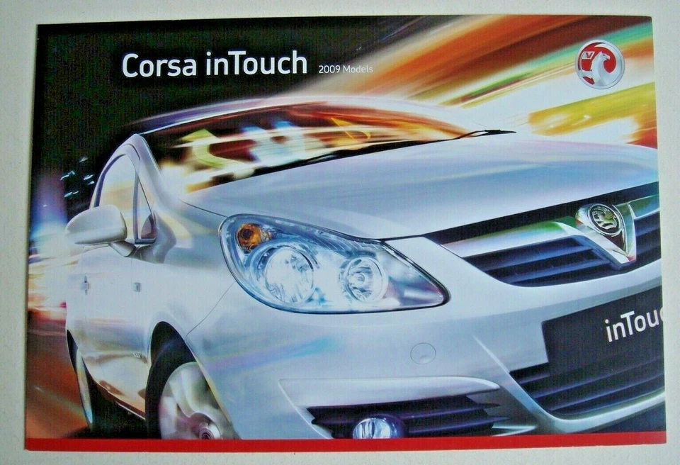 Vauxhall . Corsa . Vauxhall Corsa inTouch . 2009 Models . Sales Brochure - Image 1 of 1