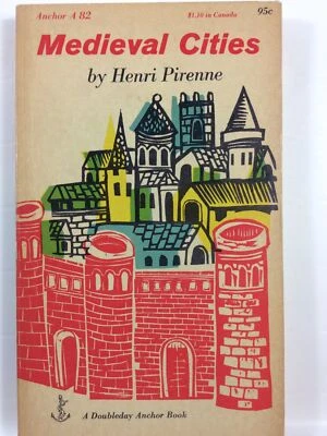 Medieval Cities By Henri Pirenne 1925 Vintage Book PB Foto 1 de 4