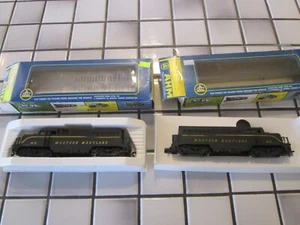 AHM WESTERN MARYLAND powered engine & dummy engine HO scale - Picture 1 of 10