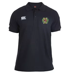 OFFICIAL London Scottish Regiment embroidered Canterbury Rugby Polo Shirt - Picture 1 of 7