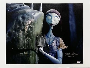 Catherine O'Hara Signed Nightmare Before Christmas 16x20 Canvas Photo PSA/DNA B - Picture 1 of 3