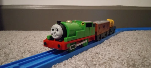 Tomy Talk N Action Percy Japanese Version! Cover