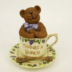 The Boyds Collection Teabearies - “Gracie Teabearie” #24319 Figurine  WGJD5 - Picture 1 of 11