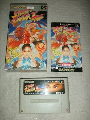 STREET FIGHTER II TURBO With Box Nintendo Super Family computer SFC SNES 46 - Image 1 of 4