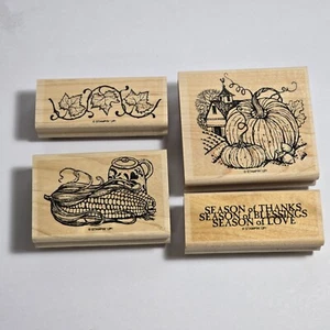 Estampilla de goma estampada tema de acción de gracias - Imagen 1 de 2