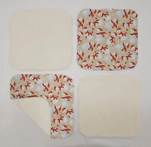Christmas Snowman Washcloths (Set of 4) - Afbeelding 1 van 1