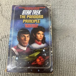 Star Trek The Pandora Principle Science Fiction Paperback Book by Carolyn Clowes - Picture 1 of 12