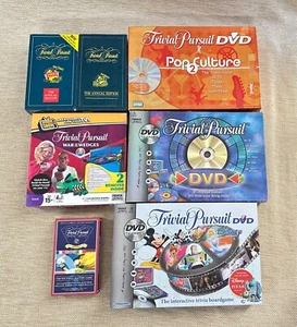 Trivial Pursuit DVD Board Game Pop 2 Culture Disney Annual Football War Wedges - Picture 1 of 33