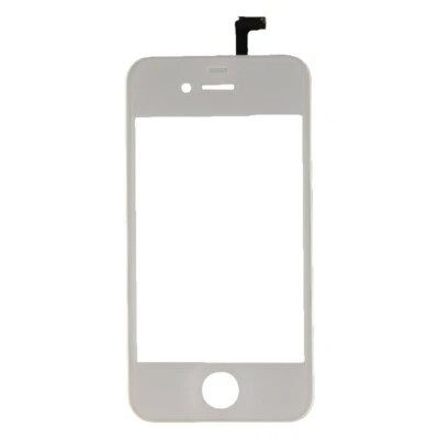 Conjunto de Marco Digitalizador para Apple iPhone 4 CDMA Blanco Frontal Vidrio Pantalla Táctil Foto 1 de 2