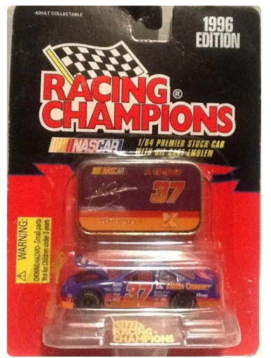 Racing Champions 1996 John Andretti #37 Little Caesars Ford Thunderbird 1/64 Foto 1 de 1
