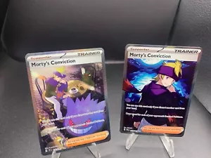 Morty's Conviction 211/162 (Gengar) & 201/162Sv05: Temporal Forces *LESEN* - Bild 1 von 12
