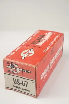 NOS Standard Plus US-67 US67 Ignition Switch Ford Mustang 1970-1972 Lincoln 1979 - Image 1 of 4