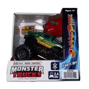 New Bright (1:43) Remote Control SnakeBite Monster Truck, 4340-6G NEW! - Picture 1 of 6