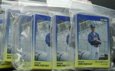 Lot of 5 1989 Star Williamsport Bills Seattle Mariners Minor League Team Sets
