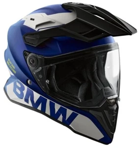 Motorradhelm Integral Faser BMW GS Pure Special Blau Matt TG L - Bild 1 von 4