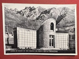 AK - Ofen von Coazze - Beinhaus der Gefallenen für die Befreiung - 1951 - Bild 1 von 2