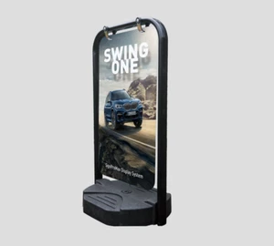 Linno® A2 Swing Pavement Sign A-Board Display stand panel size 75cm x 44cm - Picture 1 of 1