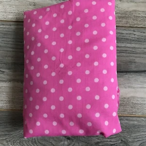 Hello Kitty San Rio Baby Crib Sheet Pink Polka Dots New Without Tags Toddler - Picture 1 of 5