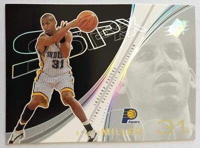 REGGIE MILLER, 2002-03 UPPER DECK SPx #28 - Image 1 of 2