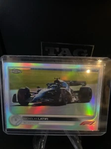 2022 Topps Chrome Formula 1 F1 Nicholas Latifi Refractor #52 Williams Racing - Picture 1 of 4