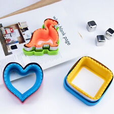 Stainless Steel Sandwich Cutter and Sealer Set for Kids DIY Food Cookie Make ZSY