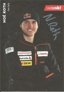 NOE ROTH (SUI) - SKI-FREESTYLE; Olympiasieger; Weltmeister; Originalautogramm - Bild 1 von 1