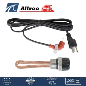 Fit For 03-10 F250 F350 F450 F550 6.4L Engine Block Heater Element & Cable Cord - Bild 1 von 8