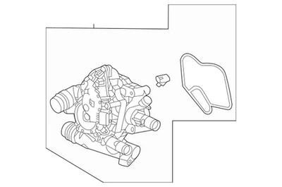 Unidad termostática original OEM Kia 25600-2S001 refrigerante motor nuevo Foto 1 de 2