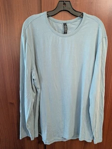Herren Lululemon Langarm T-Shirt XXL 2XL grau grey Pima Baumwollmischung - Bild 1 von 11